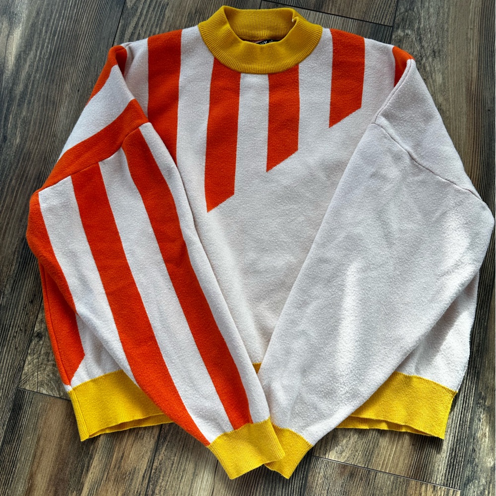Wild pony color lock crewneck sweatshirt